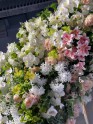 Оформление входа в храм  Арка из искусственных цветов  - Жарден. Оптово-розничные продажи цветов и растений в Уральском регионе.