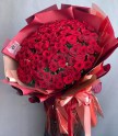 Моно-Букеты № 4 (101 роза) - Жарден. Оптово-розничные продажи цветов и растений в Уральском регионе.