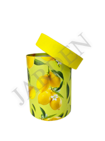 Шляпная коробка Дизайн "Лимонное дерево" - Жарден. Оптово-розничные продажи цветов и растений в Уральском регионе.